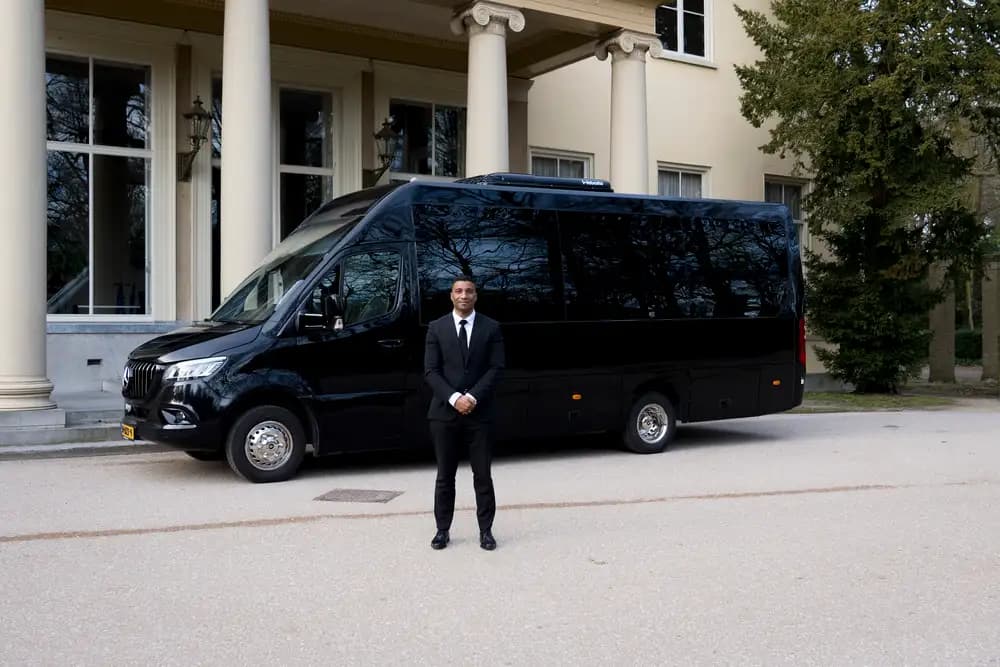 MK Elite Tours Mercedes Sprinter for chauffeured group transport